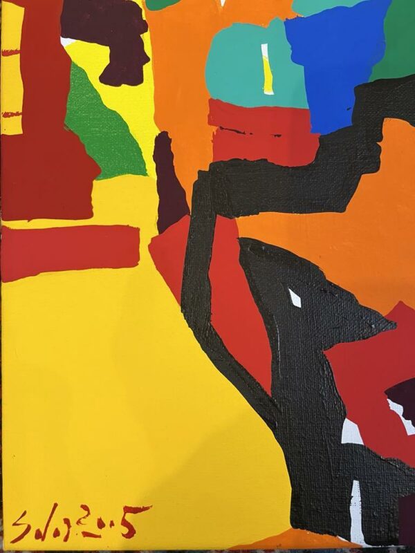 Luis SALAZAR composition abstraite – Image 3