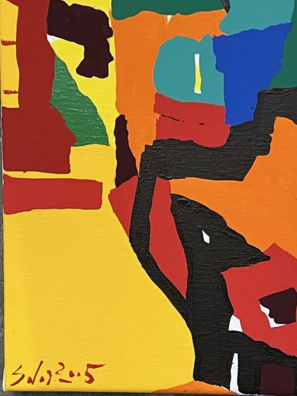Luis SALAZAR composition abstraite – Image 5