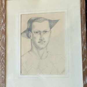 Edgard SCAUFLAIRE dessin « Arlequin »