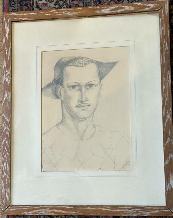 Edgard SCAUFLAIRE dessin « Arlequin »