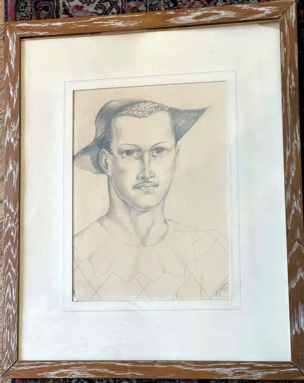 Edgard SCAUFLAIRE dessin « Arlequin » – Image 4