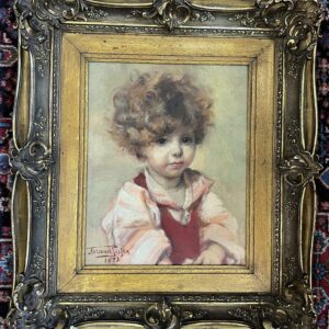 Herman Jean Joseph RICHIR (1866-1942), “Portrait d’un enfant“