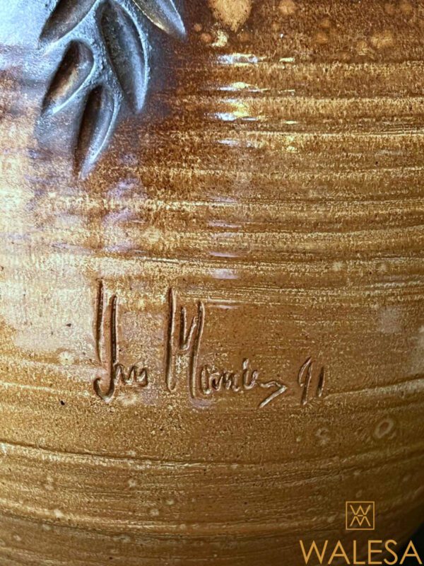 Jean MARAIS (1913-1998) vase balustre en terre cuite – Image 7