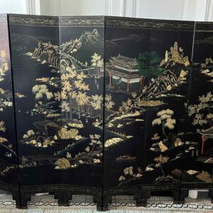 Paravent Coromandel six feuilles, Chine