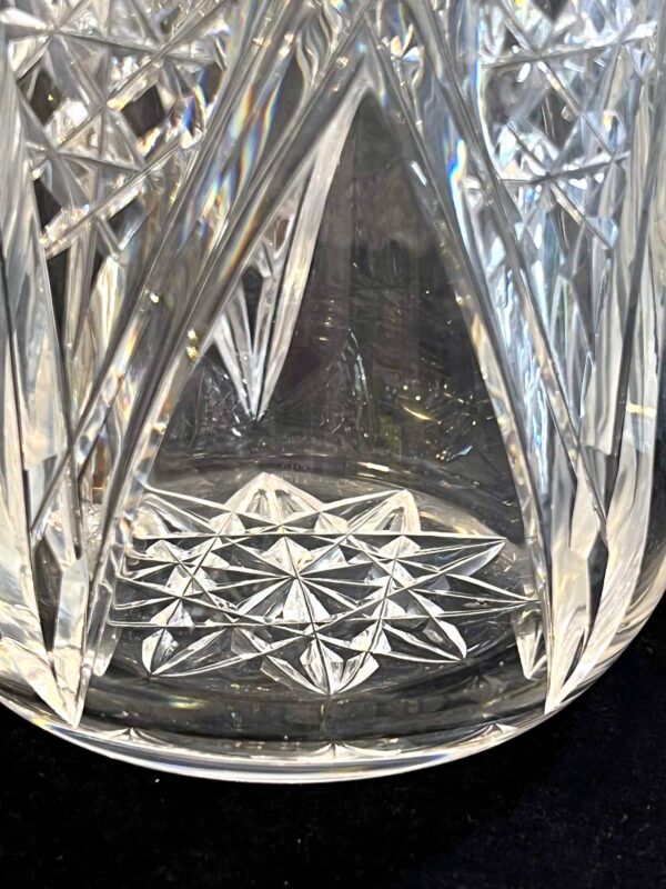 Val Saint Lambert, Grande carafe à vin, cristal clair taillé – Image 2