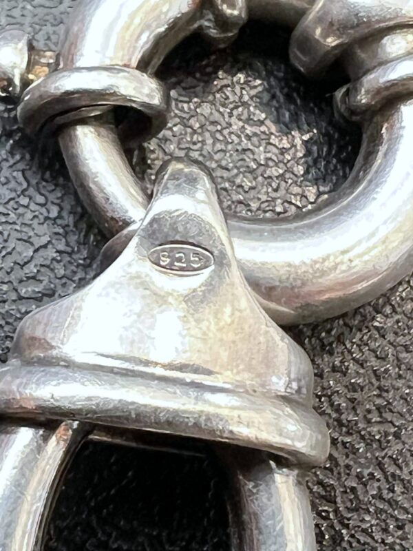 Bracelet “chaîne d’ancre” en argent – Image 5