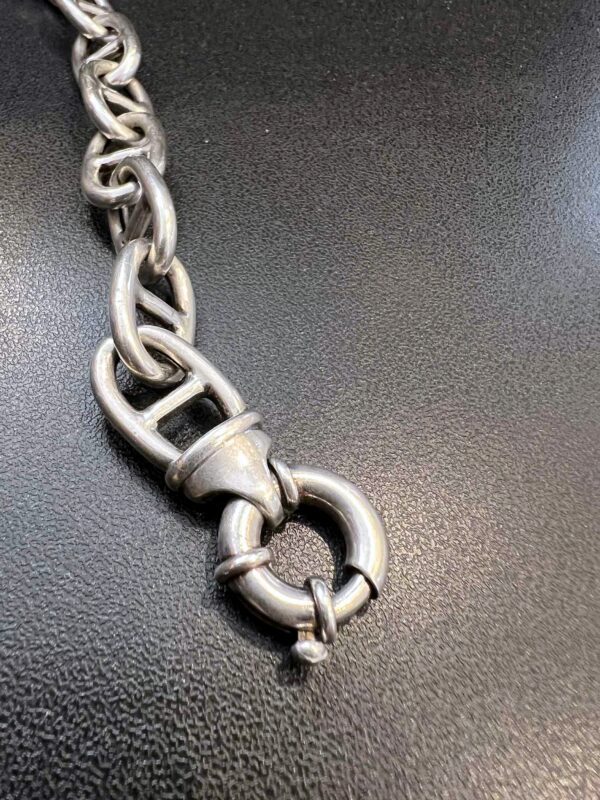 Bracelet “chaîne d’ancre” en argent – Image 4