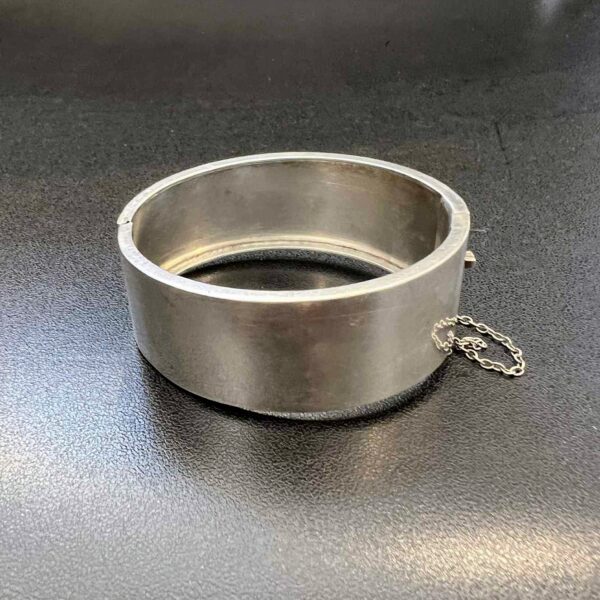 Bracelet manchette en argent et vermeil – Image 11