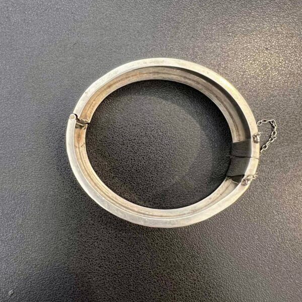 Bracelet manchette en argent et vermeil – Image 14