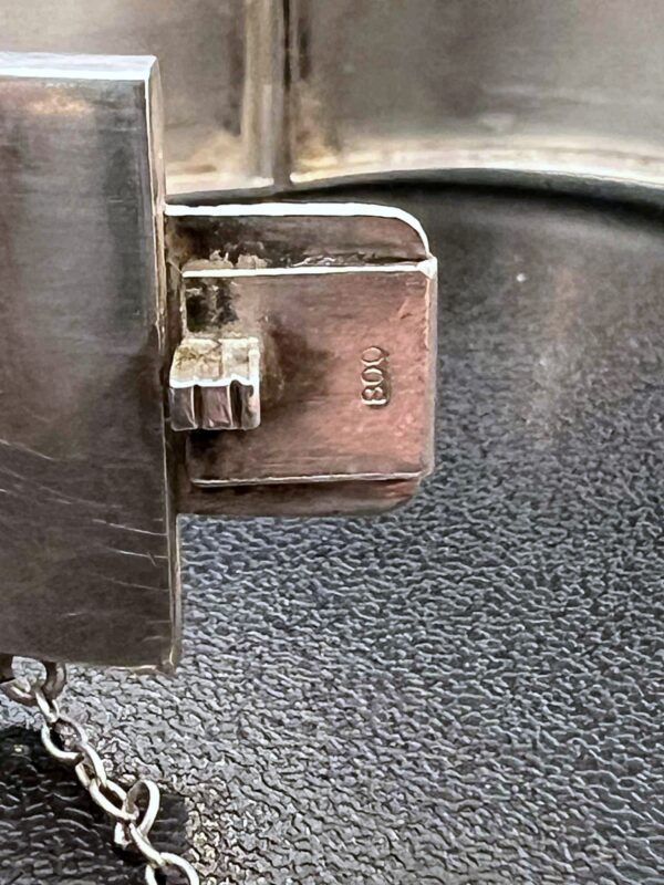 Bracelet manchette en argent et vermeil – Image 13