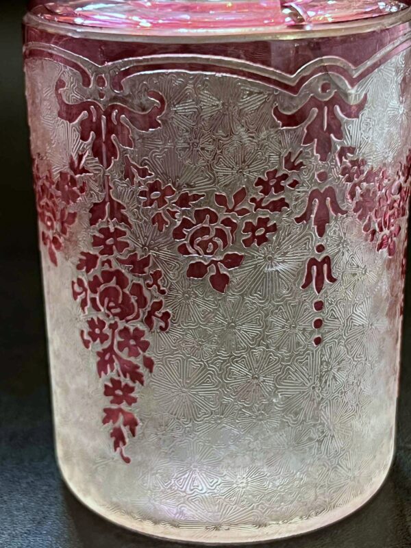 Flacon à parfum + flacon vaporisateur cristal VAL SAINT LAMBERT – Image 3