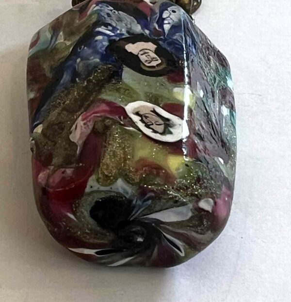 Flacon à parfum ou à sels avec sa chaînette de “châtelaine “ – Image 9