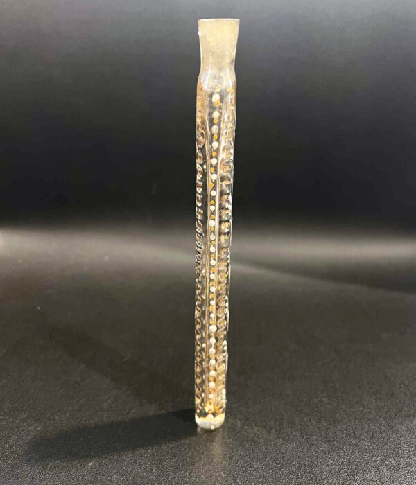 Flacon à sels en cristal taillé à décor peint à l’or – Image 5