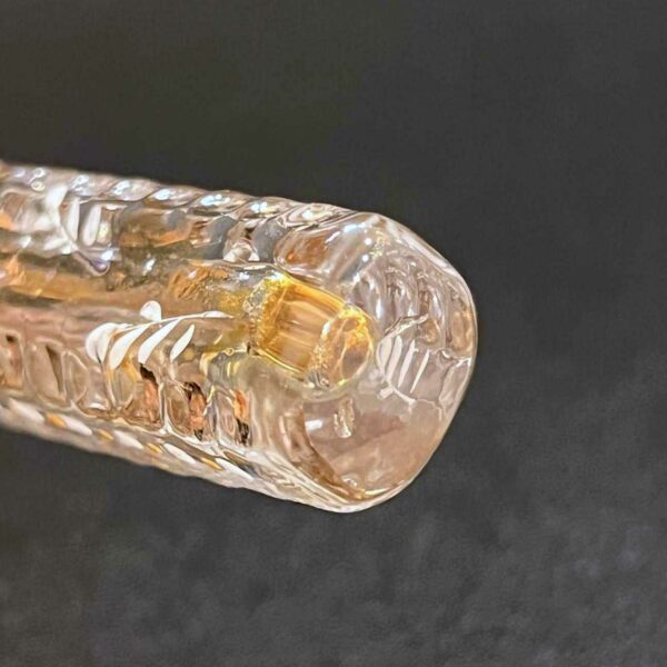 Flacon à sels en cristal taillé à décor peint à l’or – Image 10