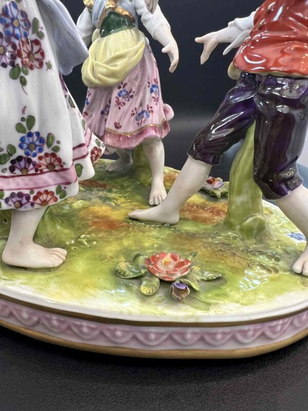 Groupe en porcelaine “Ronde enfantine"  Volkstedt thuringe – Image 10