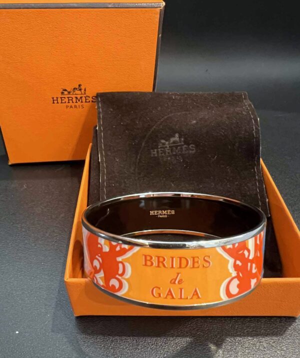 HERMÈS - bracelet jonc Brides de Gala