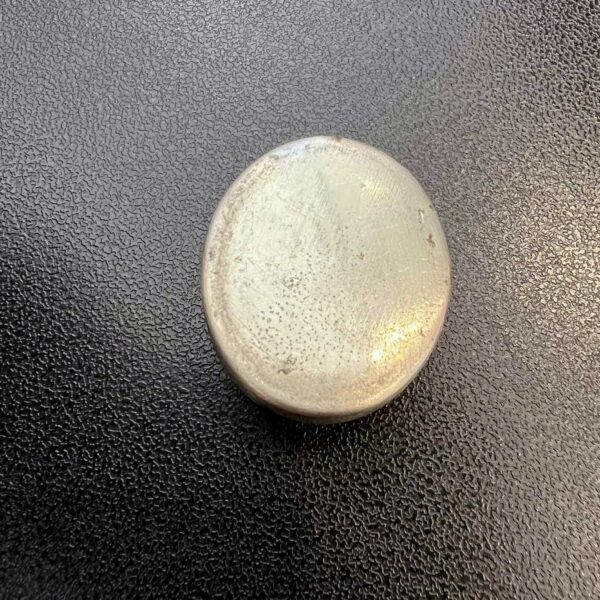 Petit médaillon ovale en micro mosaïque représentant un scarabée – Image 7