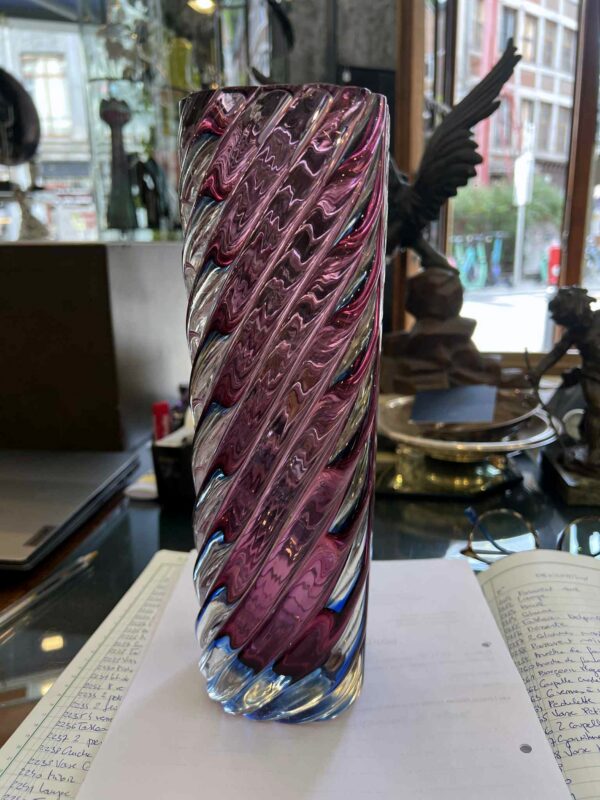 Vase de style Seguso Vetri d’Arte Murano – Image 2