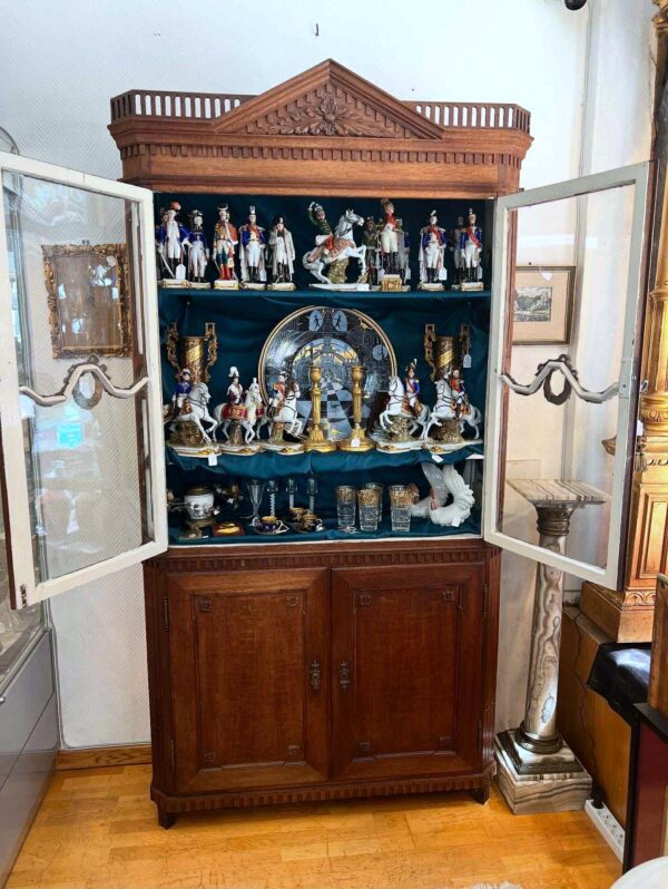 Buffet -vitrine d’époque XVIIIe de style Louis XVI – Image 10