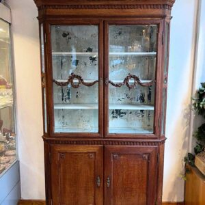 Buffet -vitrine d’époque XVIIIe de style Louis XVI