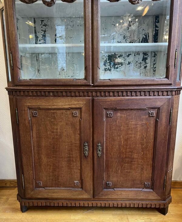 Buffet -vitrine d’époque XVIIIe de style Louis XVI – Image 5