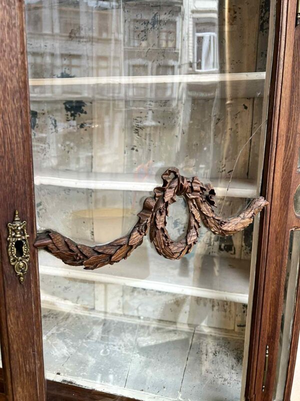 Buffet -vitrine d’époque XVIIIe de style Louis XVI – Image 3