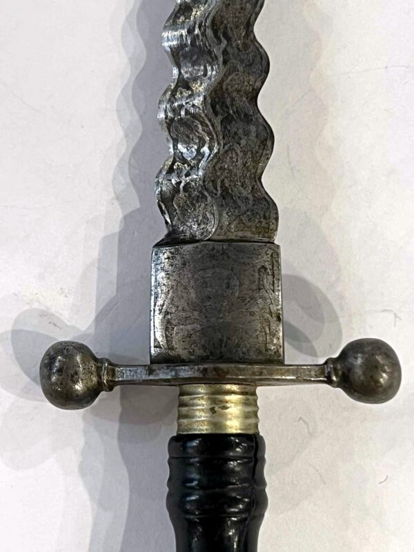 Poignard franc-maçon à lame flamboyante – Image 7
