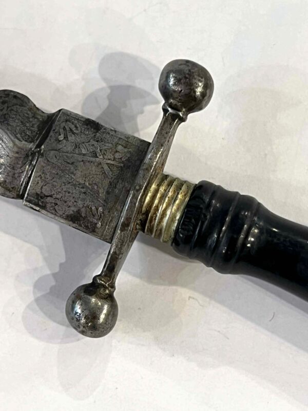 Poignard franc-maçon à lame flamboyante – Image 6