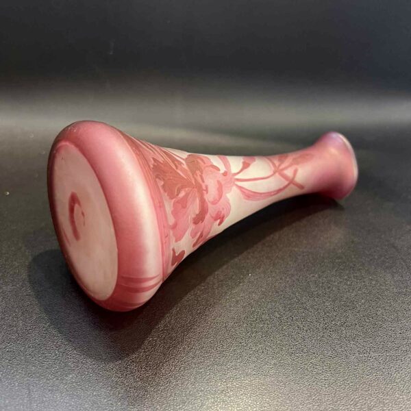 VAL SAINT LAMBERT vase Art-Nouveau Léon LEDRU – Image 8