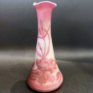 VAL SAINT LAMBERT vase Art-Nouveau Léon LEDRU