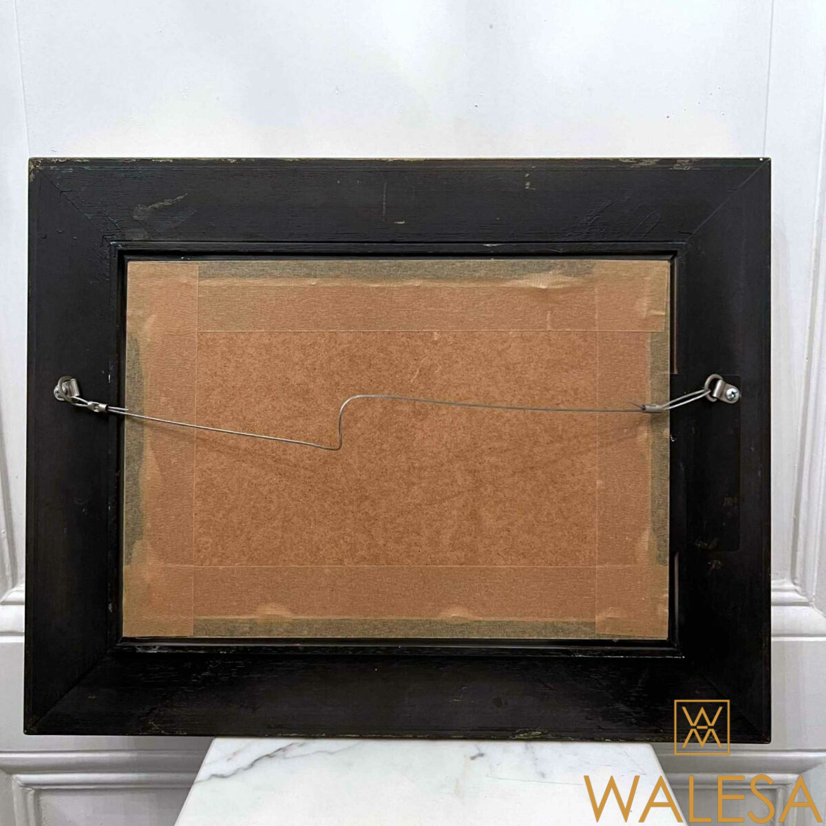 Camille VAN MULDERS -TRIEST « Marine » Huile sur panneau II – Image 4