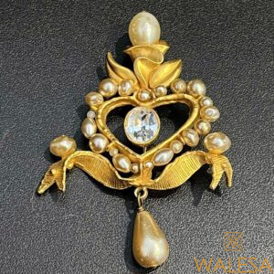 Christian LACROIX - Broche « cœur »