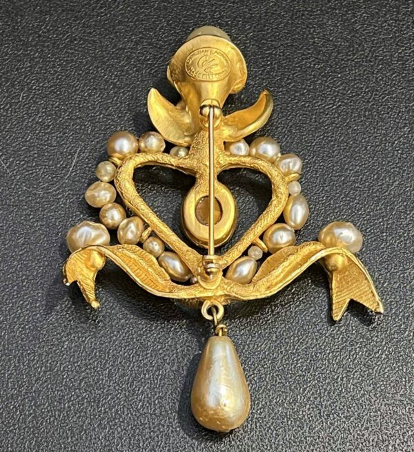 Christian LACROIX - Broche « cœur » – Image 4