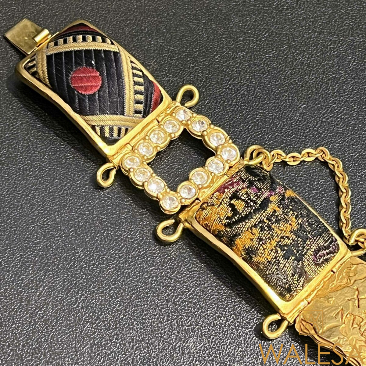 Christian LACROIX - bracelet manchette articulé – Image 8
