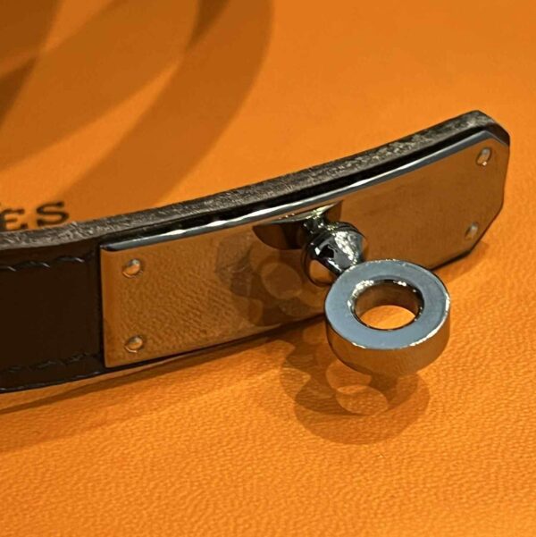 HERMÈS - ceinture modèle « Kelly 18 » – Image 5