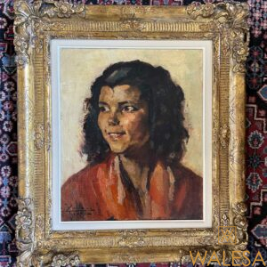 Jean COLIN (1881-1961) « Portrait d’une jeune fille »