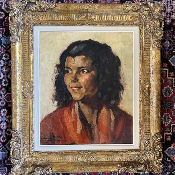 Jean COLIN (1881-1961) « Portrait d’une jeune fille »