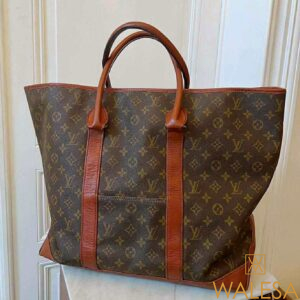 LOUIS VUITTON - grand sac cabas week-end