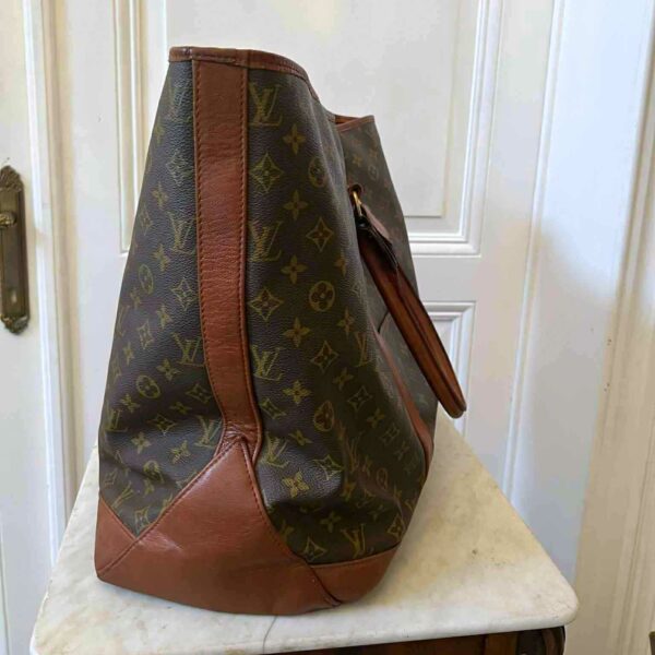 LOUIS VUITTON - grand sac cabas week-end – Image 3
