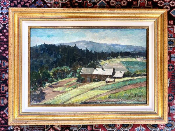 Marcel De LINCÉ « Paysage » huile sur panneau