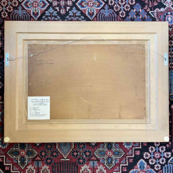 Marcel De LINCÉ « Paysage » huile sur panneau – Image 6