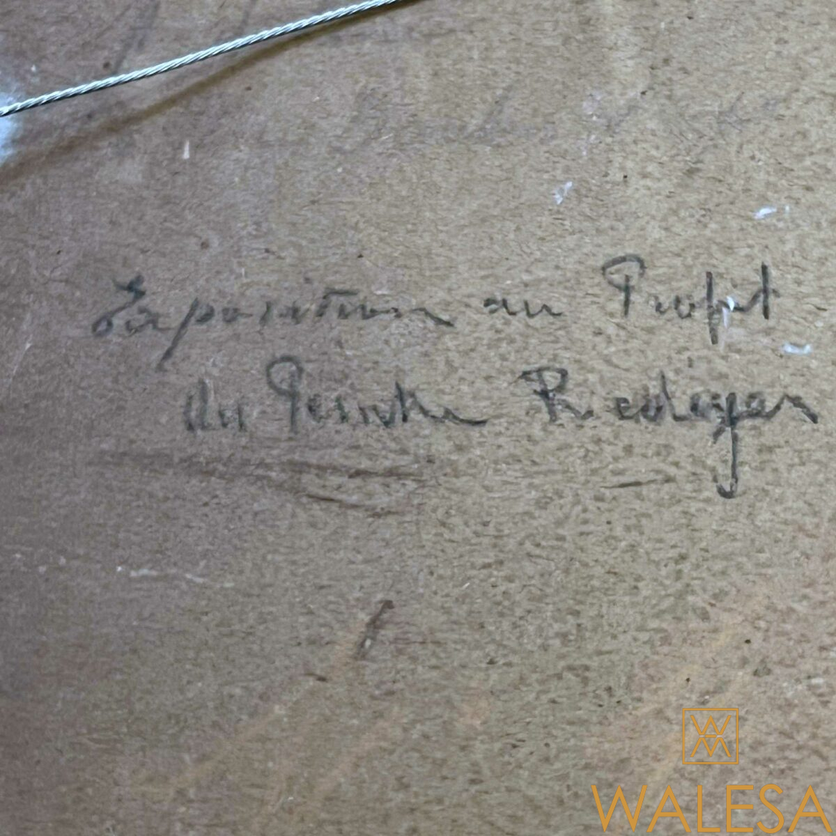 Marcel De LINCÉ « Paysage » huile sur panneau – Image 5