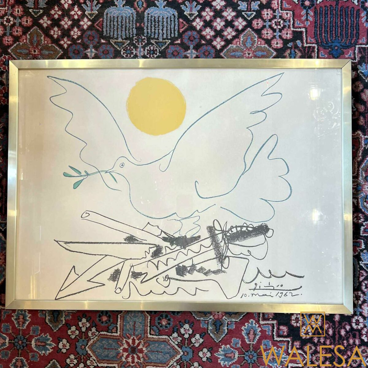 Pablo PICASSO lithographie «La Colombe de l’avenir»