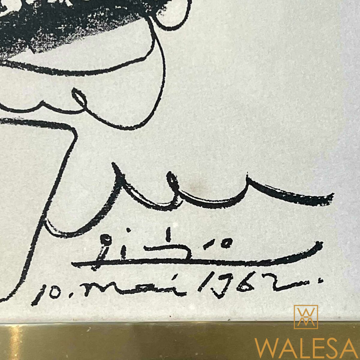 Pablo PICASSO lithographie «La Colombe de l’avenir» – Image 3