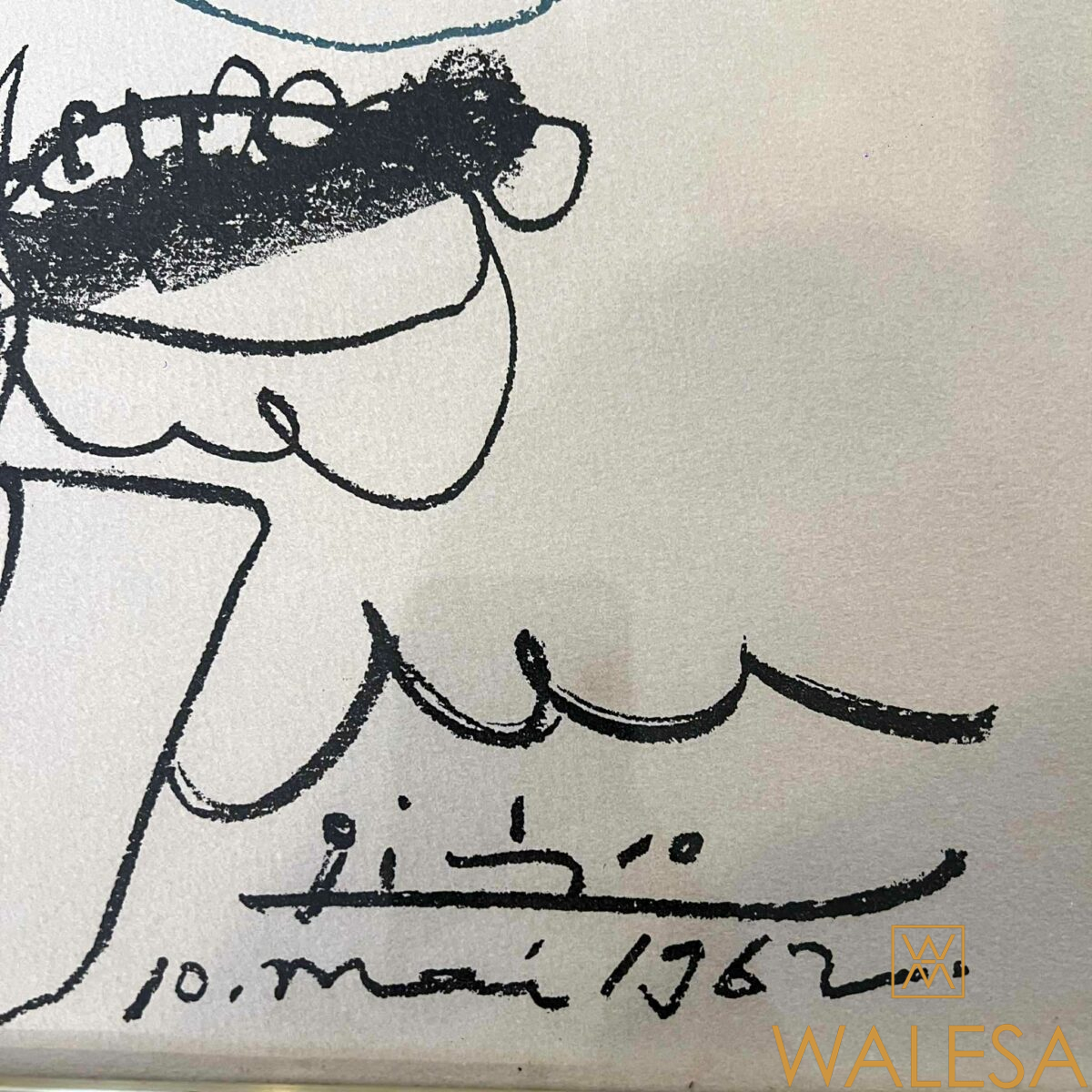 Pablo PICASSO lithographie «La Colombe de l’avenir» – Image 5