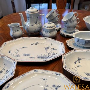 HAVILAND Limoges - modèle “Jardin bleu”