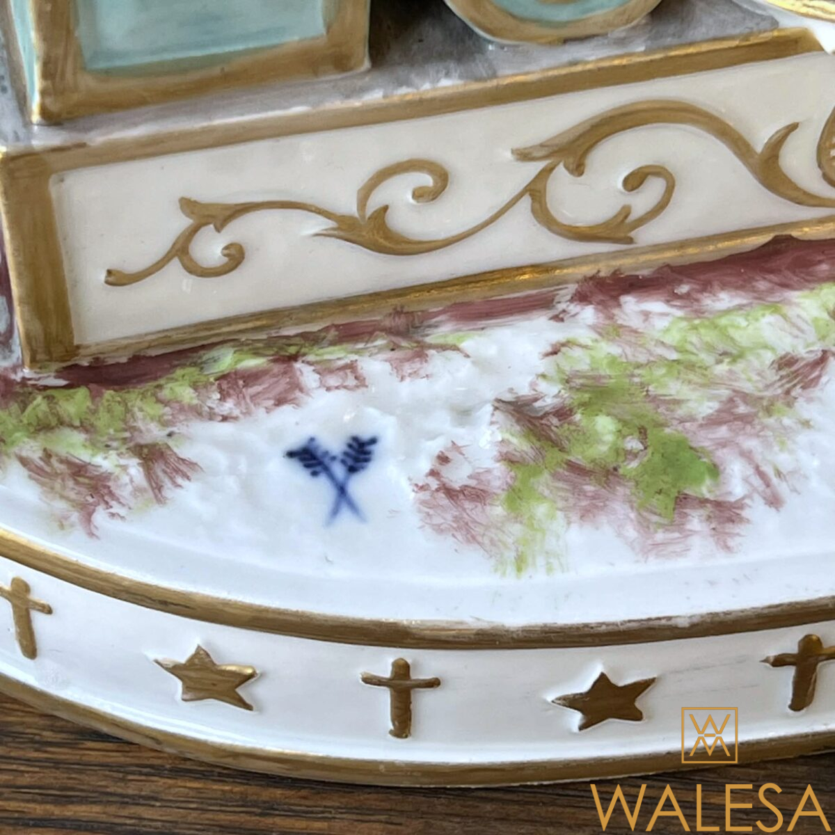 Sainte Cécile - Groupe en porcelaine Achille-Bloch Paris – Image 11