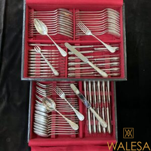 France ménagère de couverts de table en argent massif 84 pièces