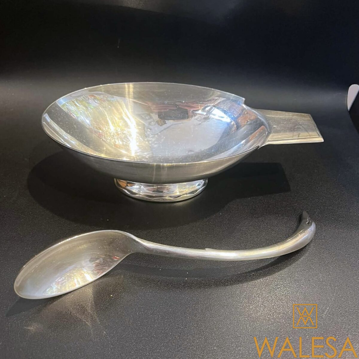 Argenterie CHRISTOFLE Collection Gallia - saucière « Cygne » – Image 4