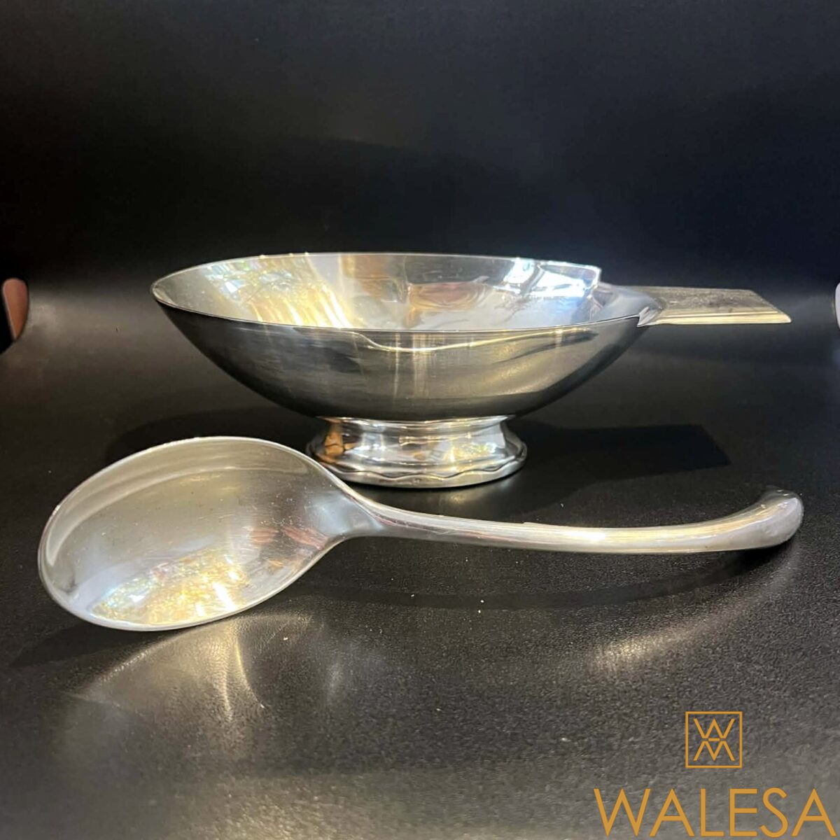 Argenterie CHRISTOFLE Collection Gallia - saucière « Cygne » – Image 5